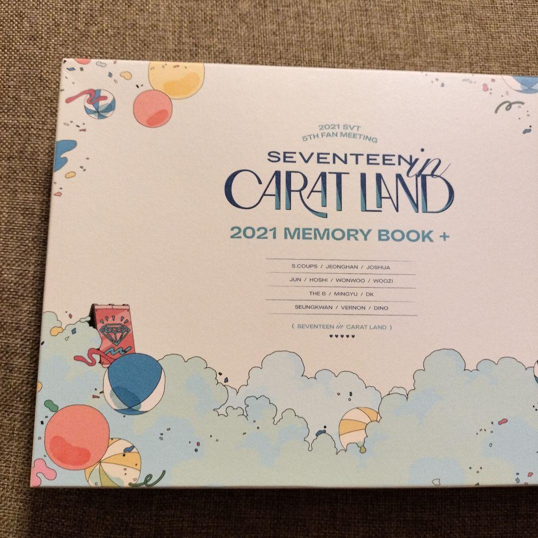 K-POP・アジア SEVENTEEN CARAT LAND2021 MEMORY BOOK DVD
