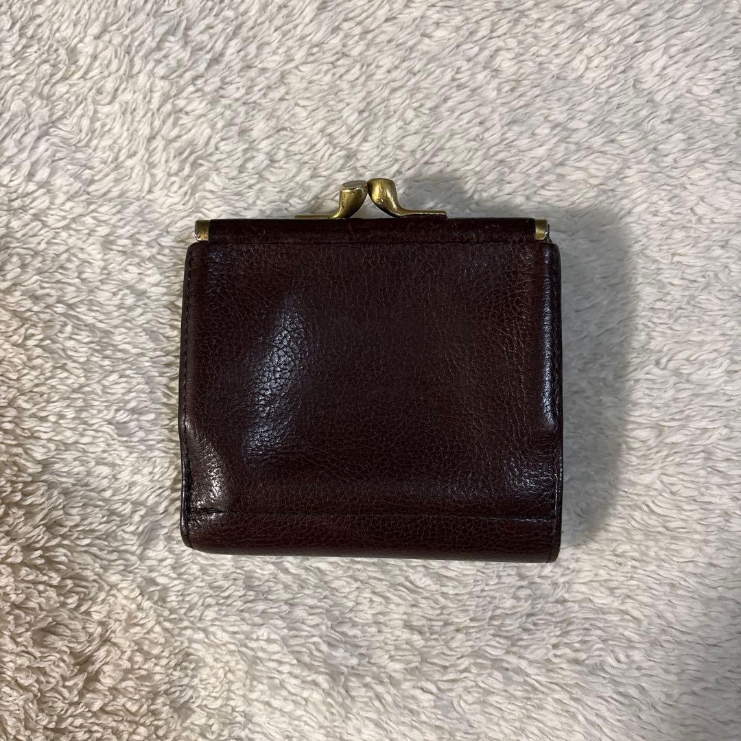 【ILBISONTE】　二つ折り財布　ブラウン