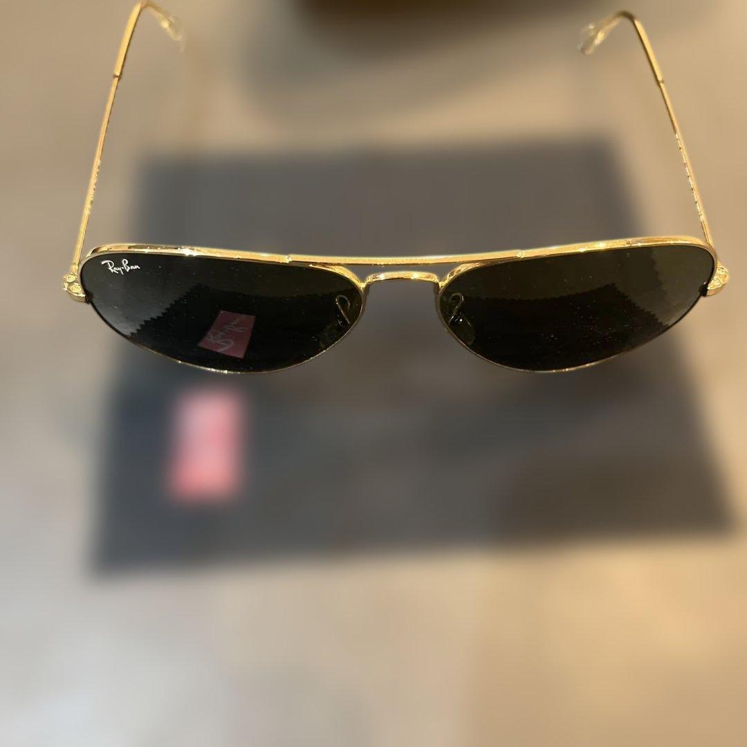 Ray-Ban Aviator サングラス ゴールドトップガンモデルRB3025