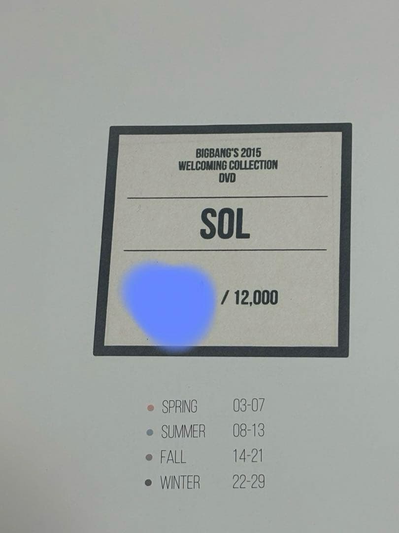 ミュージック BIGBANG'S 2015 WELCOMING COLLECTION DVD
