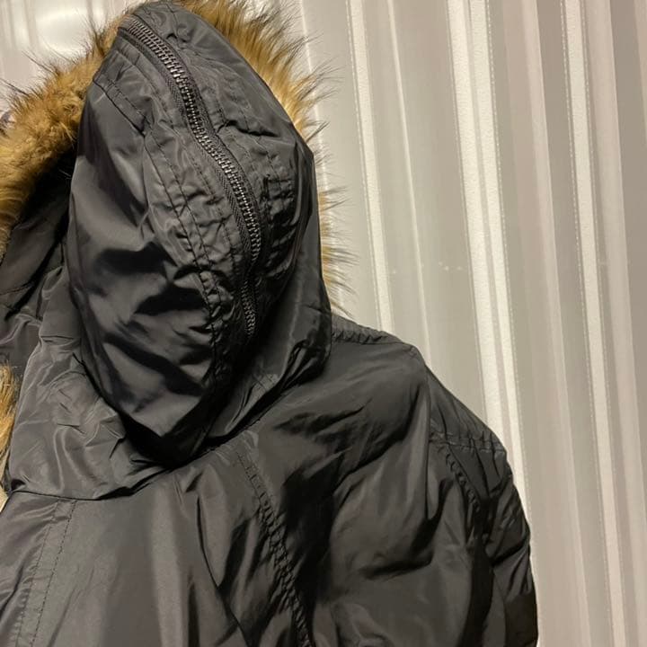 【美品】DIESEL ディーゼル　モッズコート　ダウン　ブラック