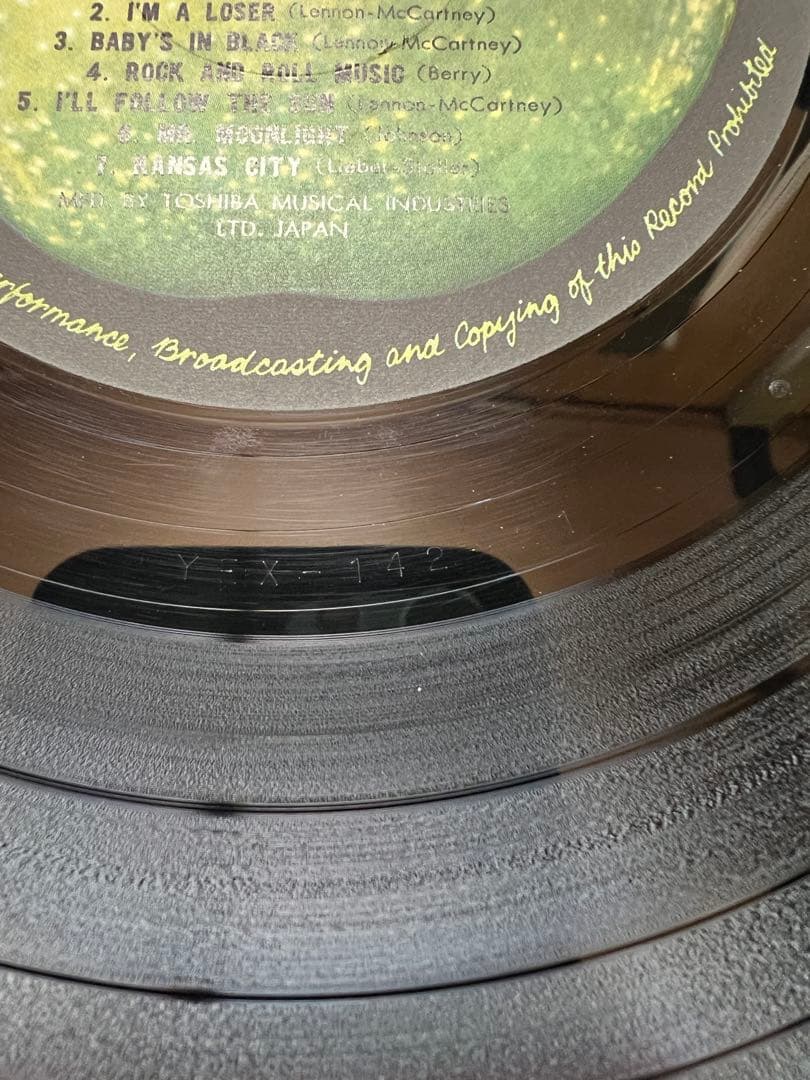 1969年ビートルズフォーセール 日本盤AP-8442 洋楽　LPレコード