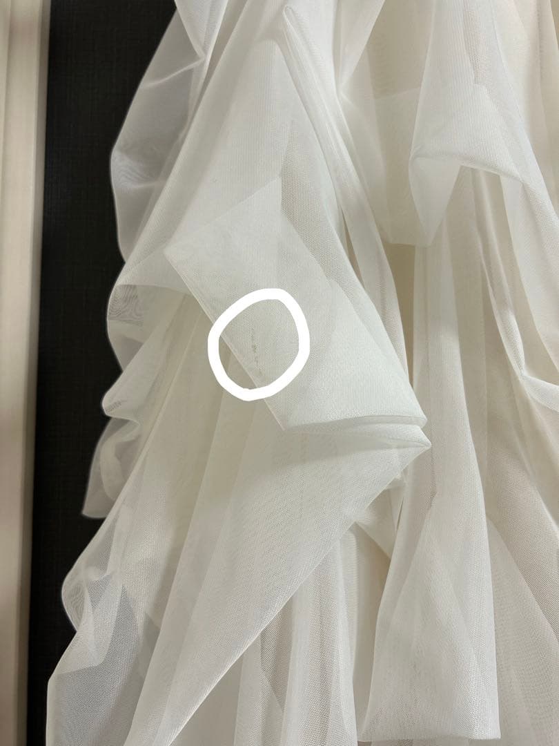 thetoe Iris Tulle Skirt white Sサイズ