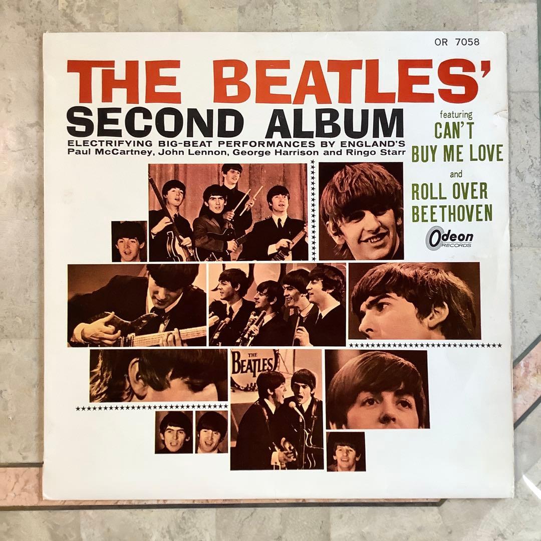 激レア!レコード極美!1964年初版盤 オデオン赤盤 ビートルズ NO.2