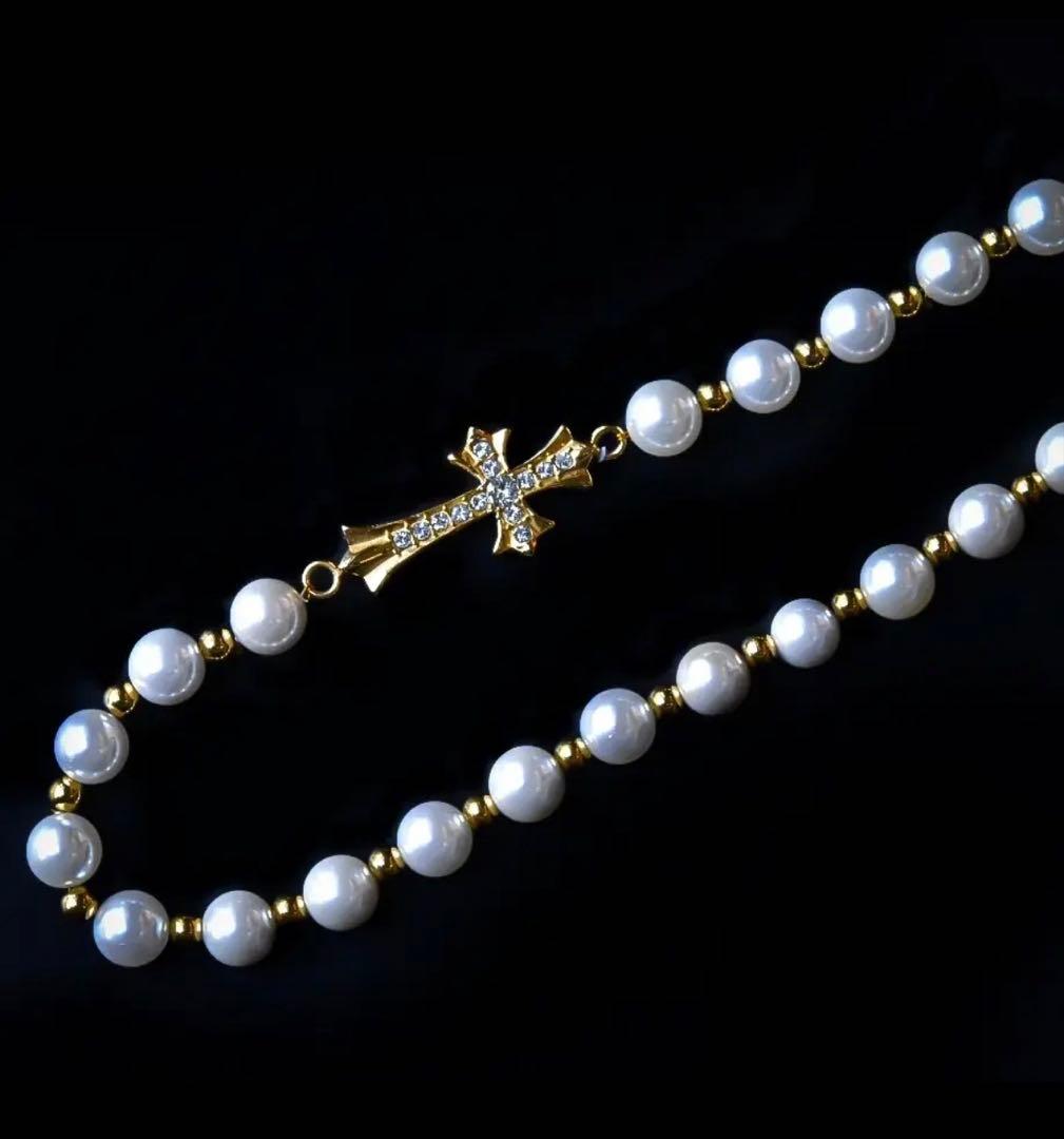 ラクリス GOLD Pearl ネックレス