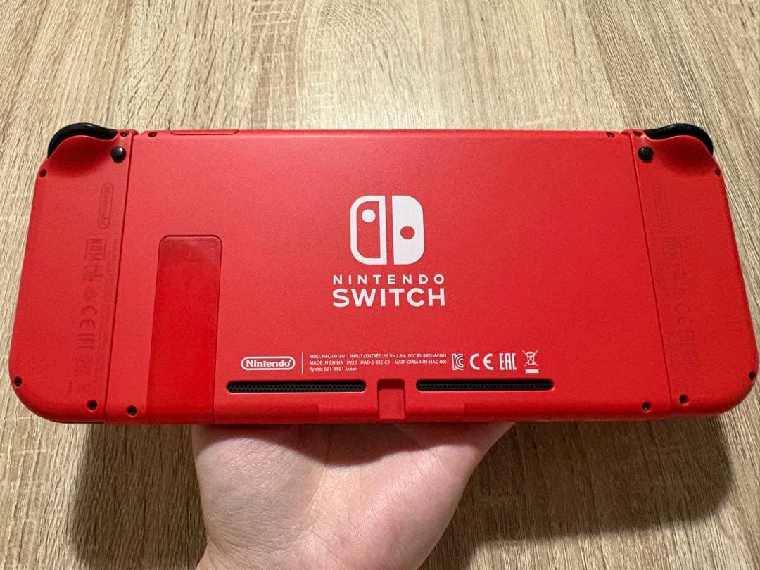 【Nintendo Switch】マリオレッド　カスタム　動作確認済み