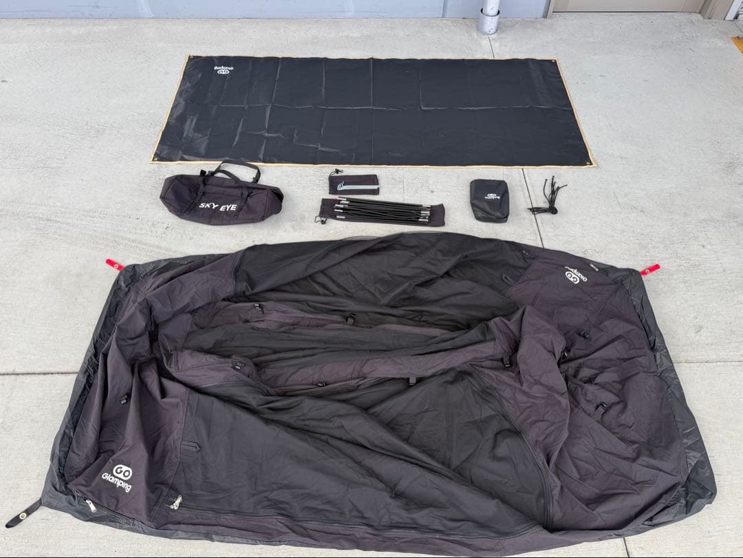 GOGlamping SKY EYE グラウンドシート付