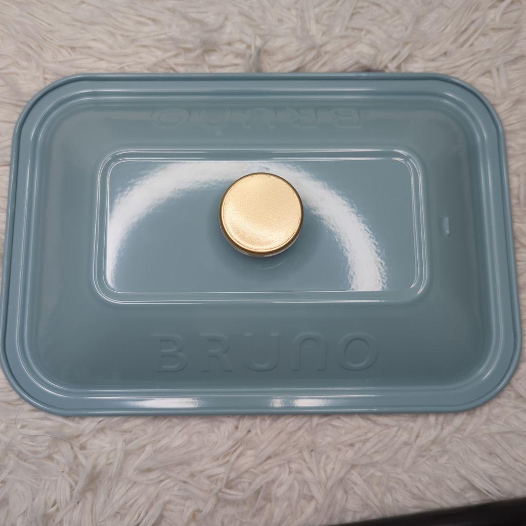 極美品✨BRUNO ブルーノ コンパクトホットプレート ブルーグレー たこ焼き
