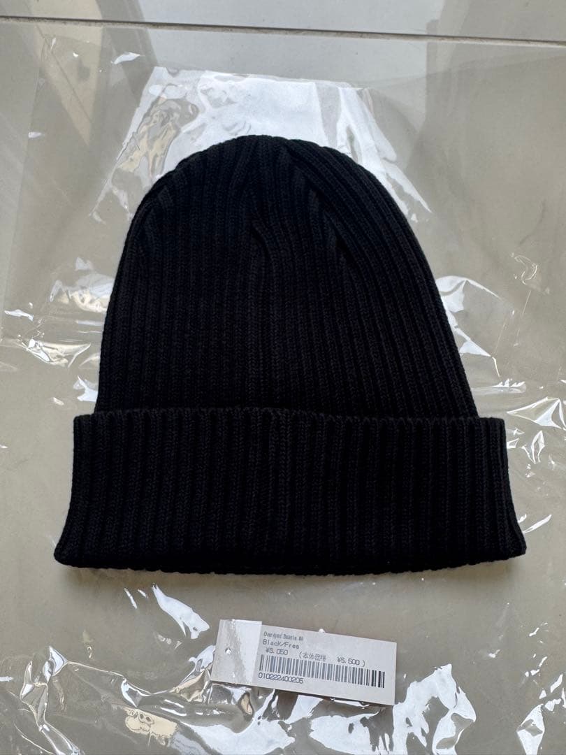 帽子 supreme Overdyed Beanie BLACK