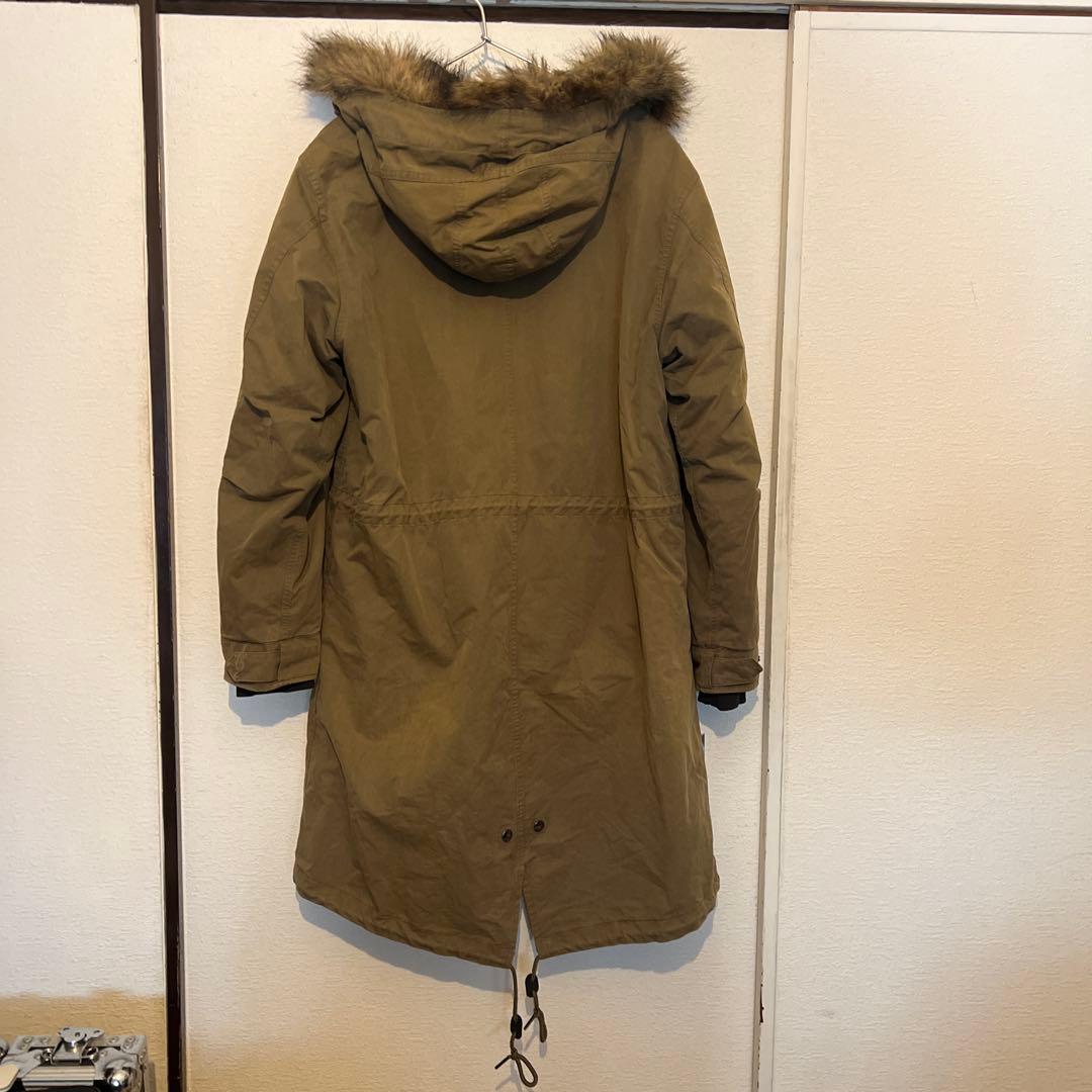 fred perry フレッドペリー 取り外し可能　ダウン付 モッズコート