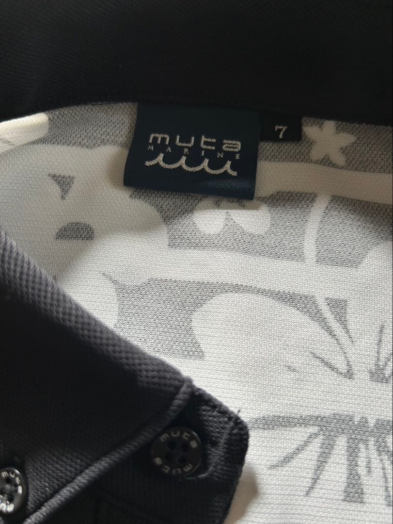 muta marine golf ヘムリブ ポロシャツ 美品