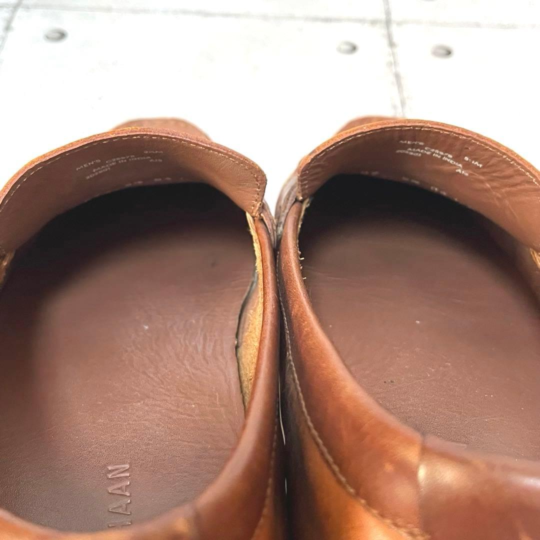 【コールハーン】ドライビングシューズ サマセット リンク ビット♡ブラウン9.5