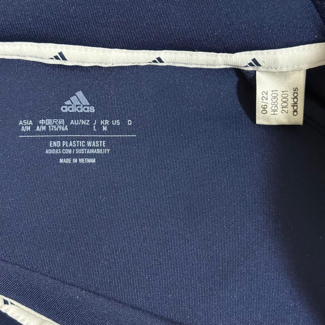 美品 adidas ゴルフウェア スウェット 長袖クルーネックスウエット L
