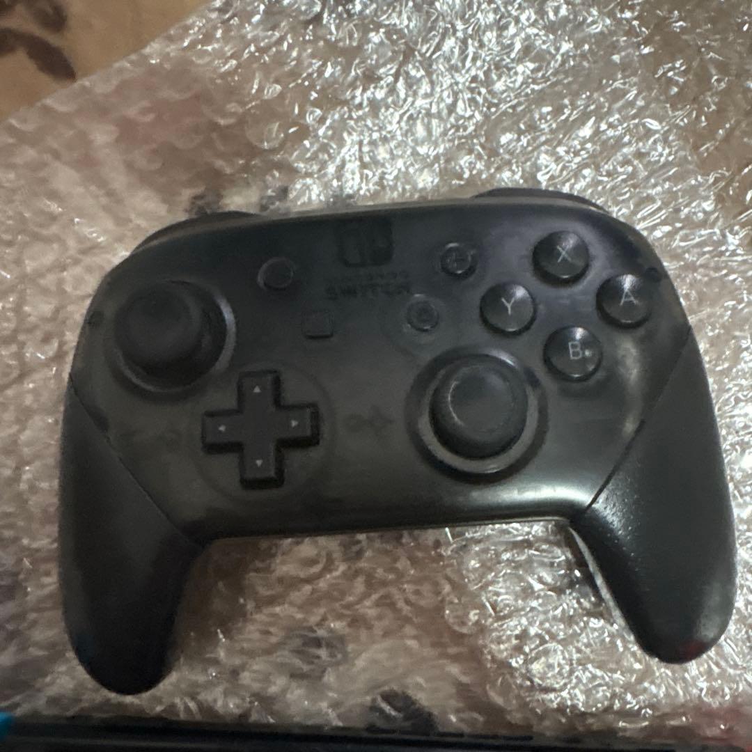 Nintendo Switch本体とProコントローラーセット 1部動作確認済み