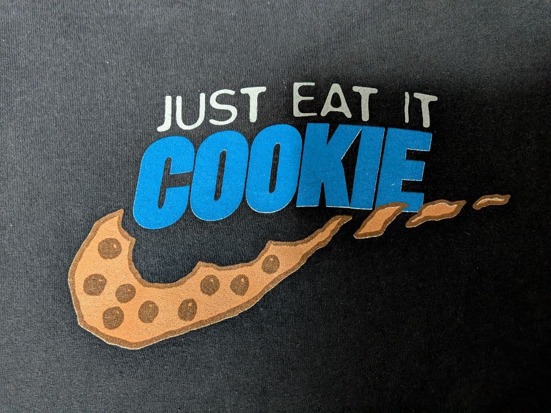 呂*布様 90s クッキーモンスター セサミ Tシャツ 希少 NIKEパロディ