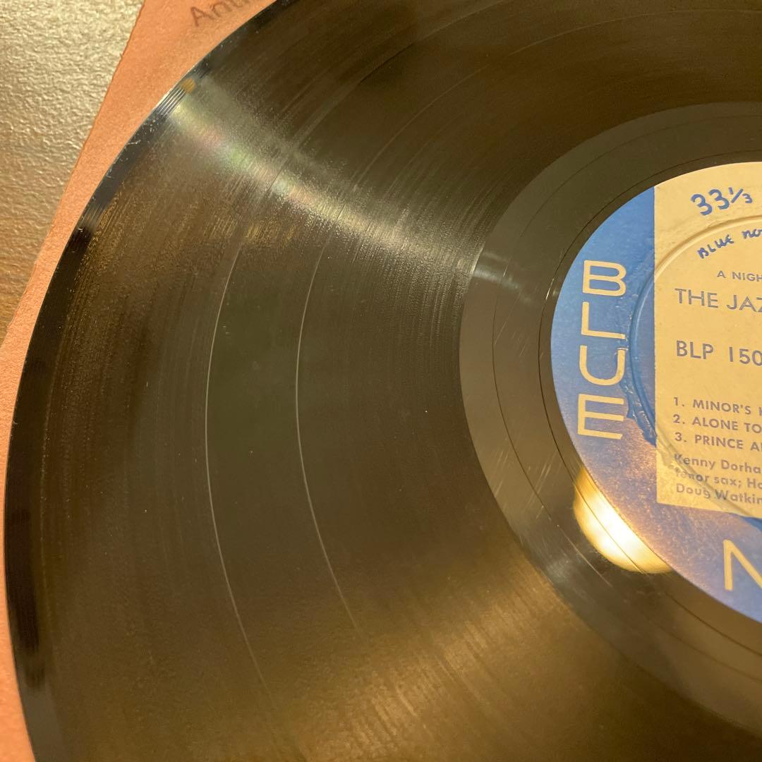 アートブレイキー　ジャズ　レコード　LEX DG FLAT RVG 耳　額縁