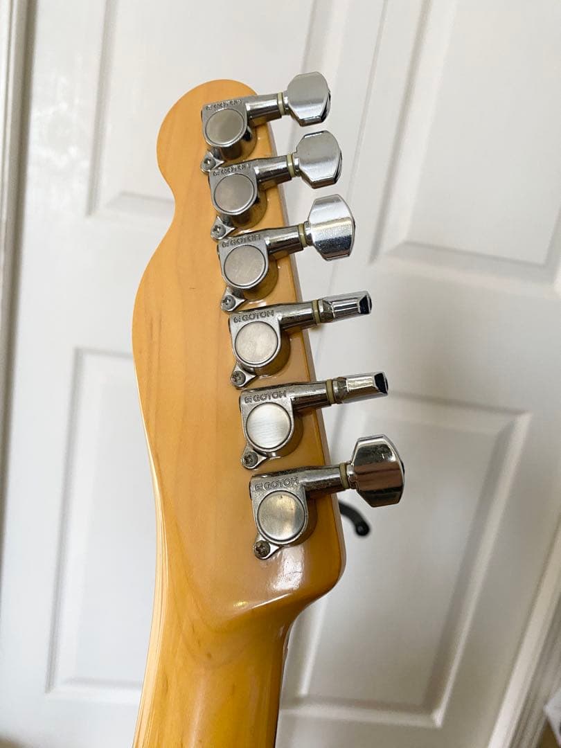 fender japan アベフトシ　ギター　テレキャスター　カスタム　美品