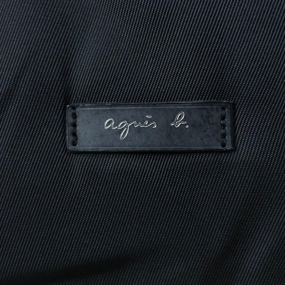 ふ*ん様 美品 アニエスベー ボストンバッグ 鍵付き 2way ブラック コーデ