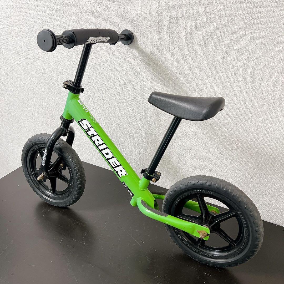 美品ストライダー スポーツ 12インチ 日本正規品 グリーン STRIDER
