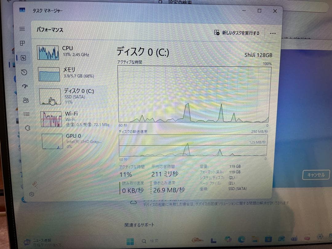 14.1インチ Windows 11 Pro ノートPC