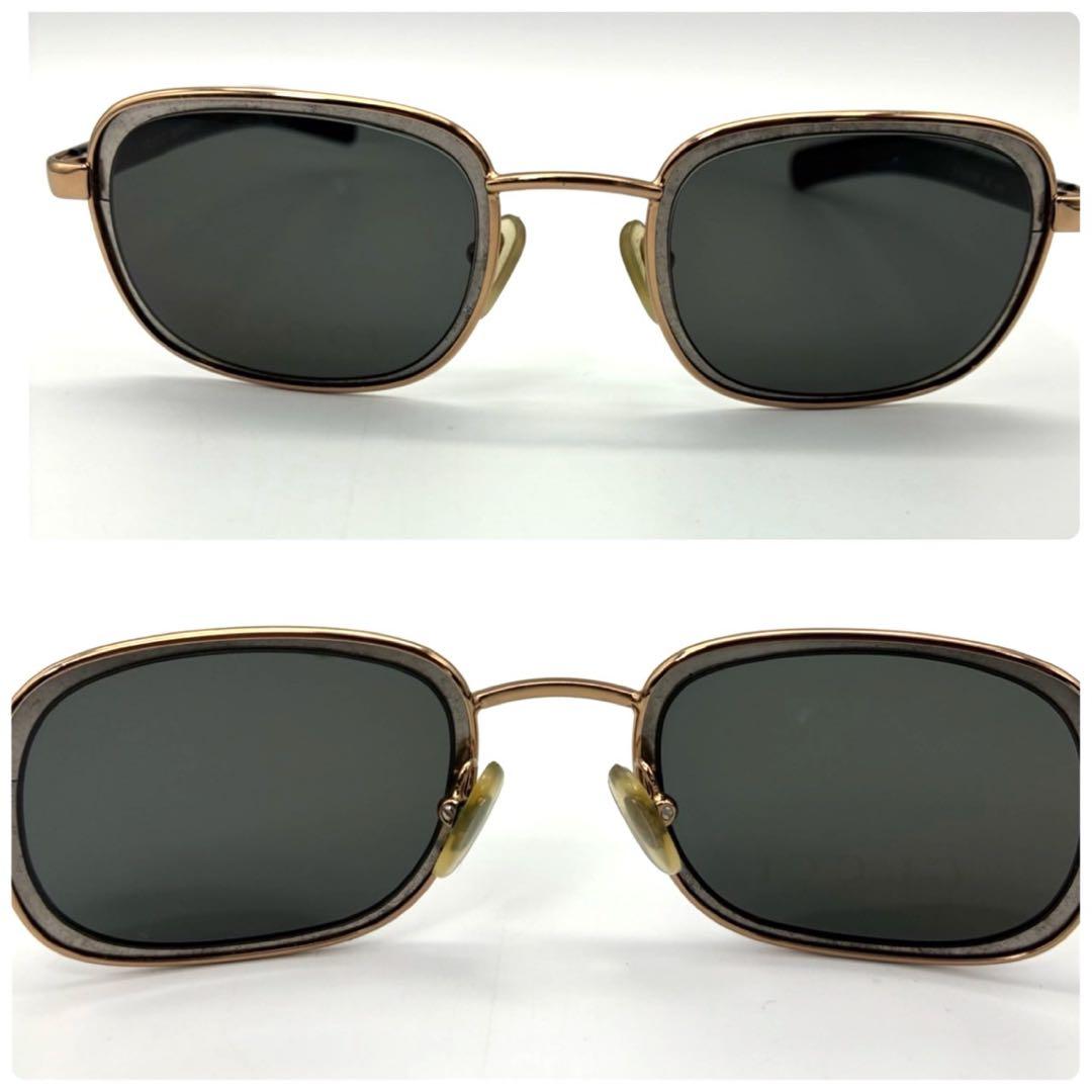 GUCCI グッチ サングラス Gロゴ メタルフレーム vintage