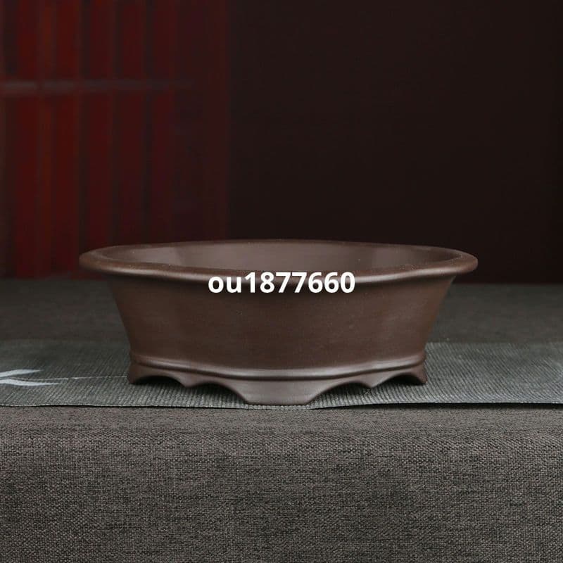 海棠紫砂鉢 多肉植物鉢 紫砂鉢 盆栽鉢 植木鉢 小品盆栽鉢 大品盆栽鉢