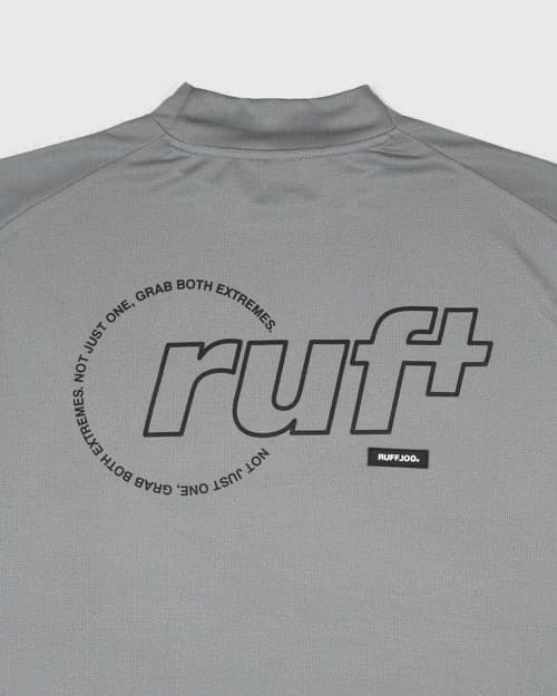 メンズウェア RUFFLOG CIRCLE OF FORCE MOCK NECK TEE