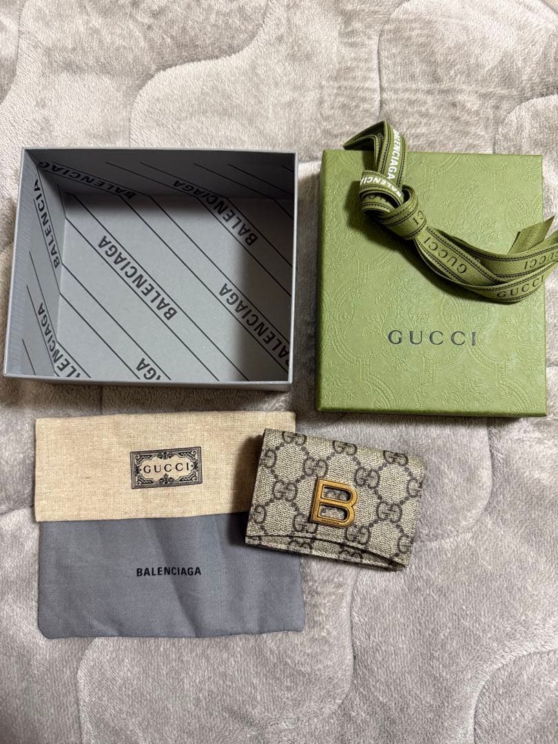 GUCCI×BALENCIAGA コンパクトウォレット