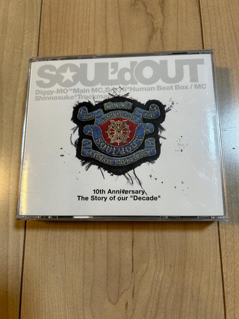 【帯付き・盤面良好・初回生産限定盤】SOUL'd OUT【Decade】