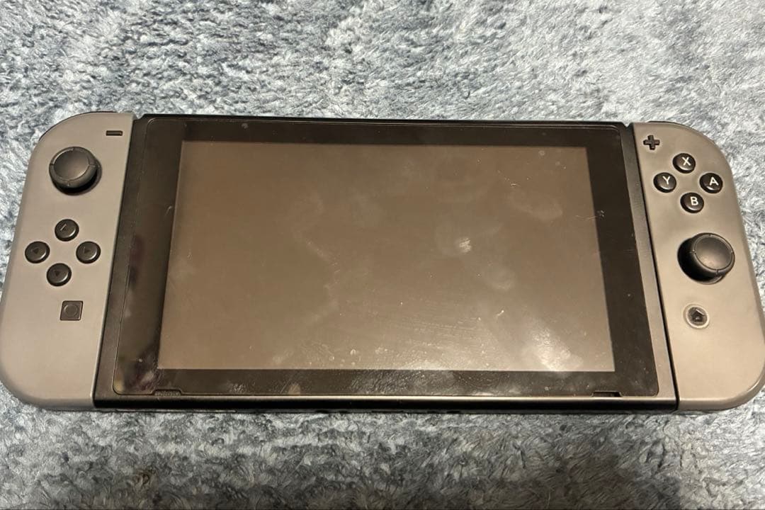 Nintendo switch 初期型 本体 グレー 無線コンSDカード付き