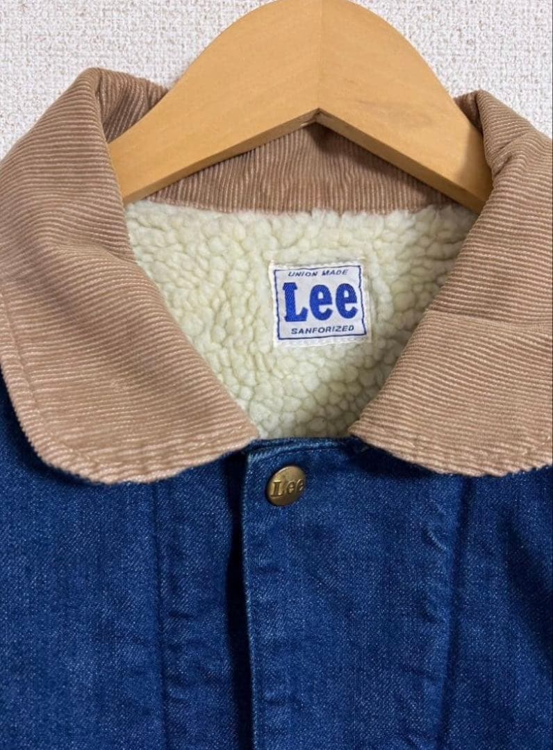 phingerin × Lee デニム ボア カバーオール