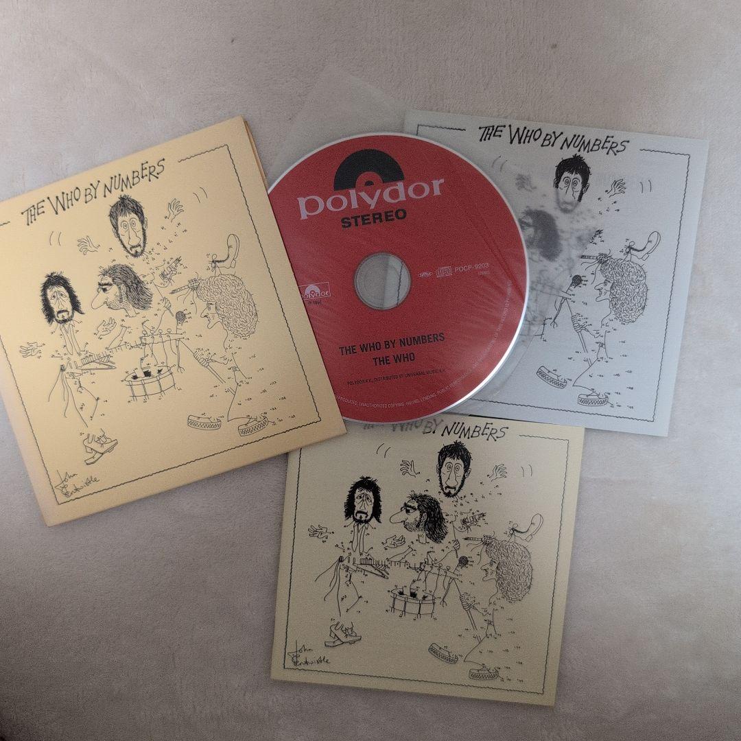 the who フー アルバム紙ジャケCD12タイトル おまけ付き