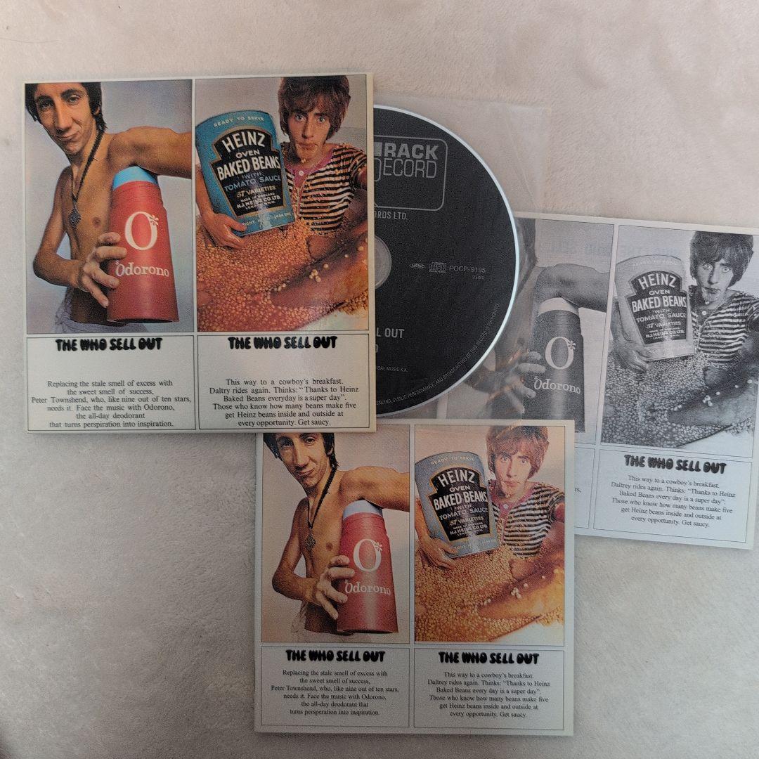 the who フー アルバム紙ジャケCD12タイトル おまけ付き