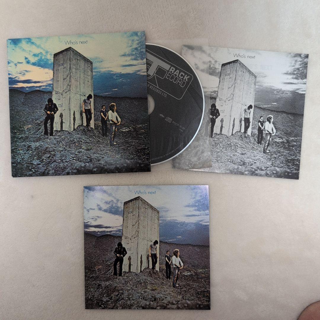 the who フー アルバム紙ジャケCD12タイトル おまけ付き