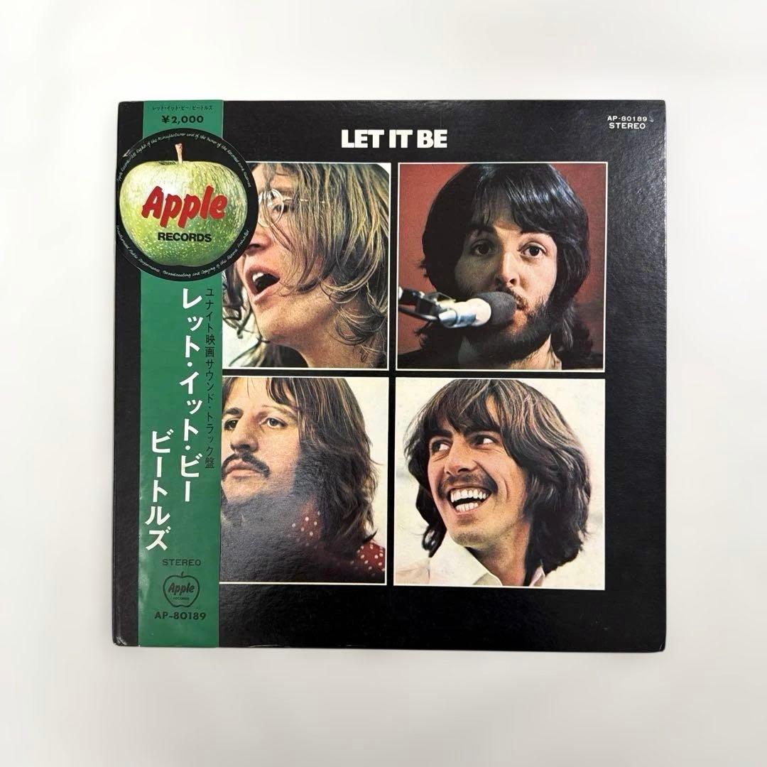 《希少‼️》　ビートルズ LET IT BE 赤盤　国内版　LPレコード