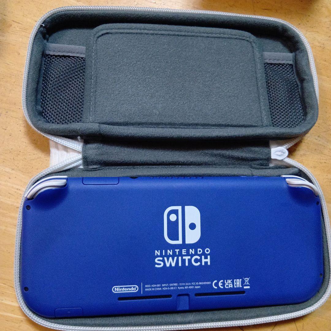 Nintendo Switch Lite ブルー カバー付き