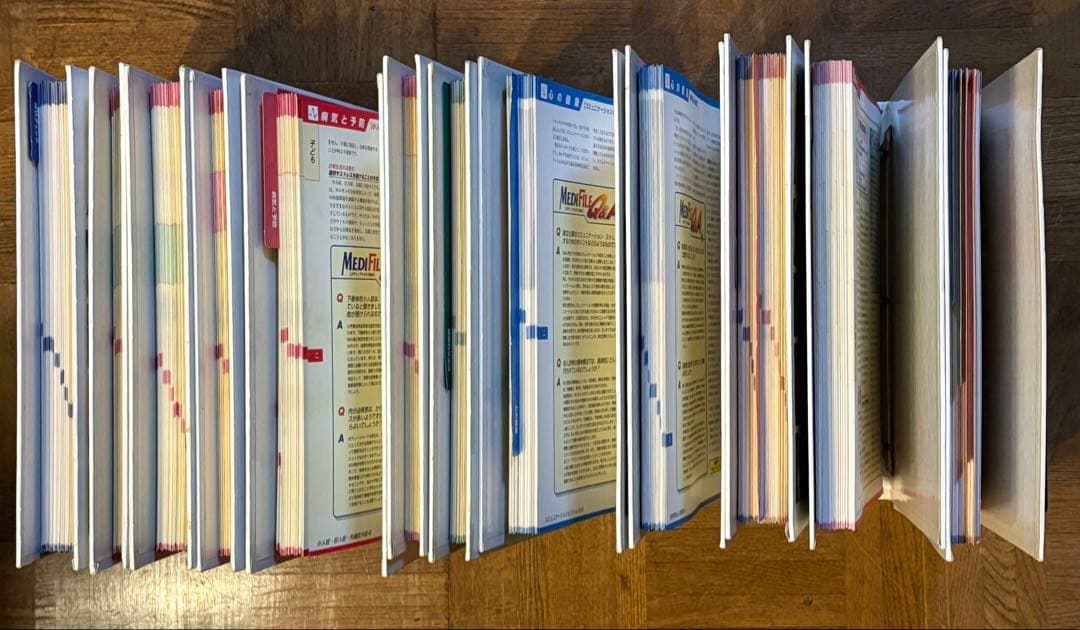【廃盤・希少品】　メディファイル　ビジュアル家庭医学大百科　全12冊