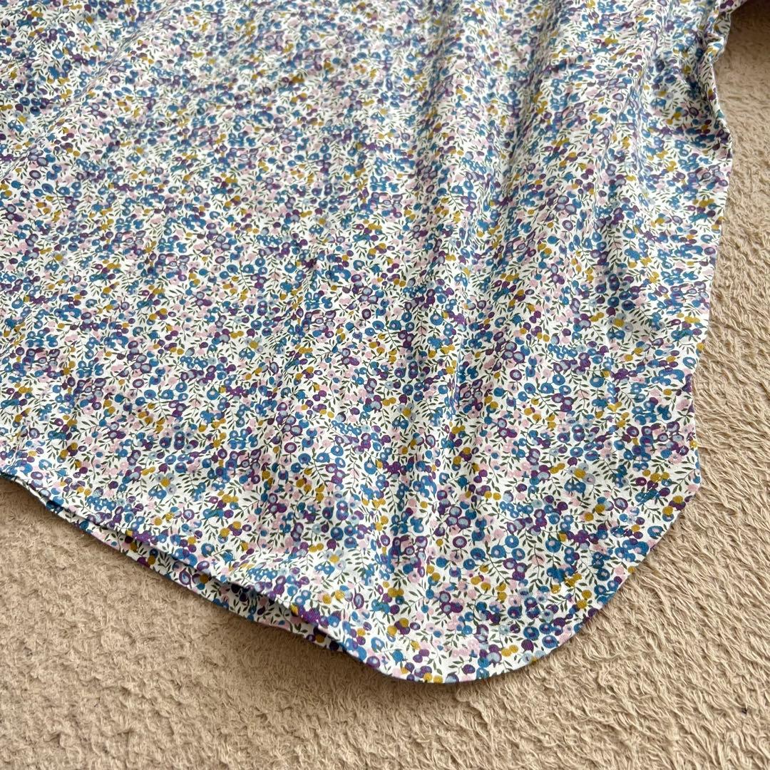 タグ付き　ピサーノ　リバティ　半袖Tシャツ　カットソー　花柄　総柄　小花