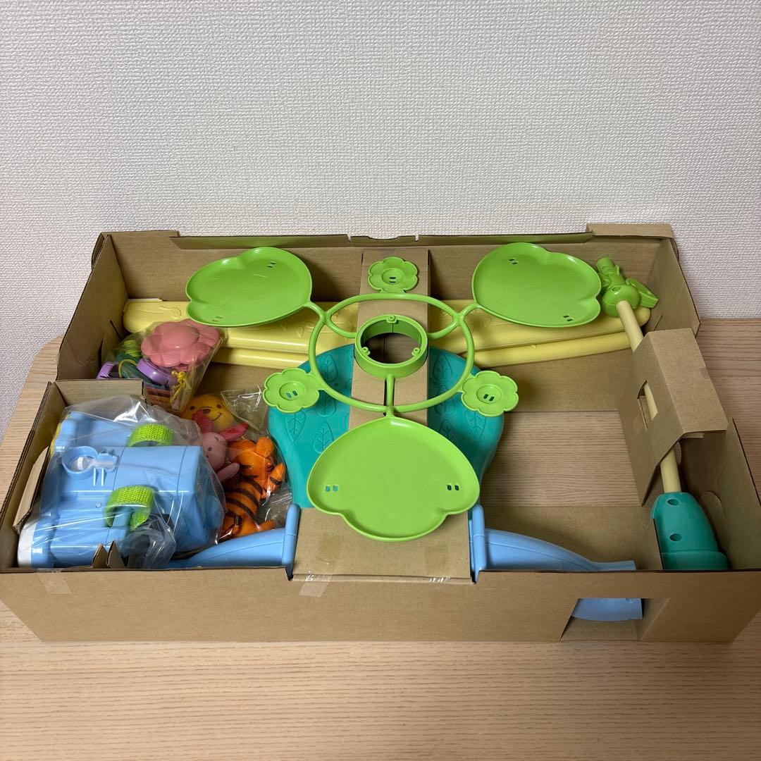 【美品】くまのプーさん プーメリー 選べる回転6WAYジムにへんしんメリー