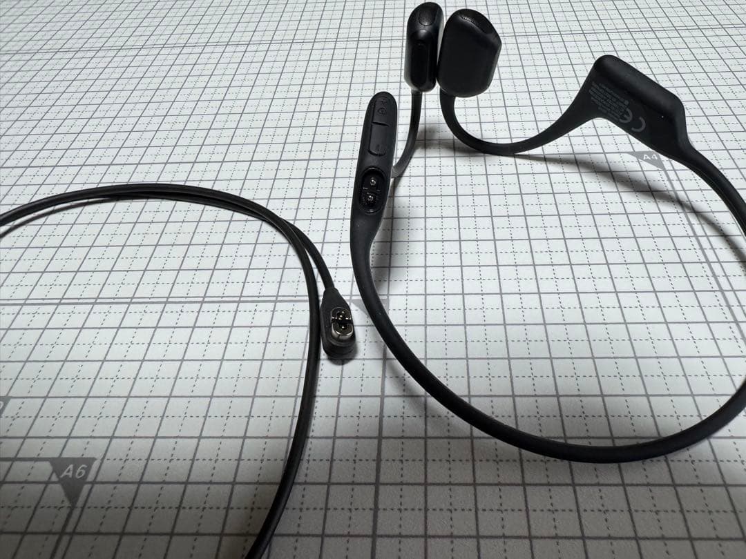 【美品】Shokz OpenRun Pro ブラック 骨伝導イヤホン 完動品