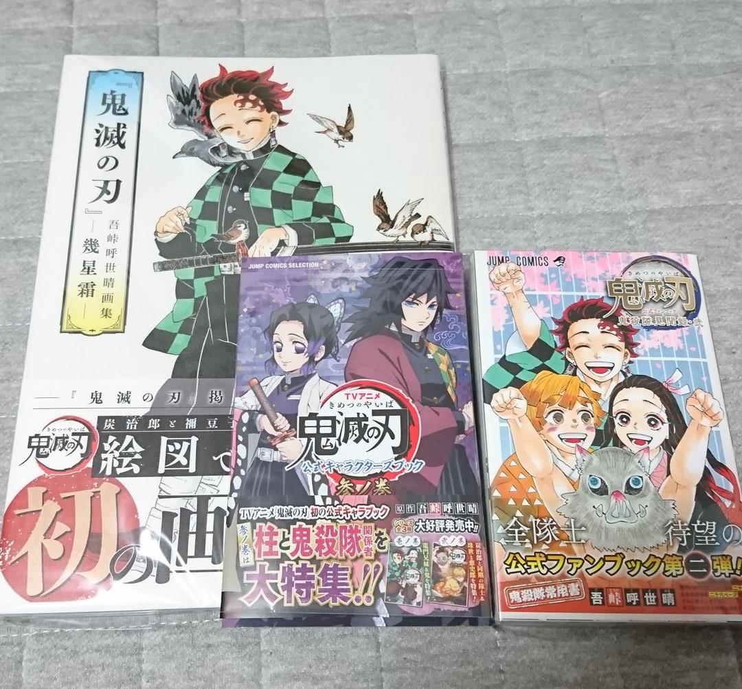 新品☆鬼滅の刃☆初版☆画集☆ファンブック☆見聞録☆弐☆キャラクターブック☆参