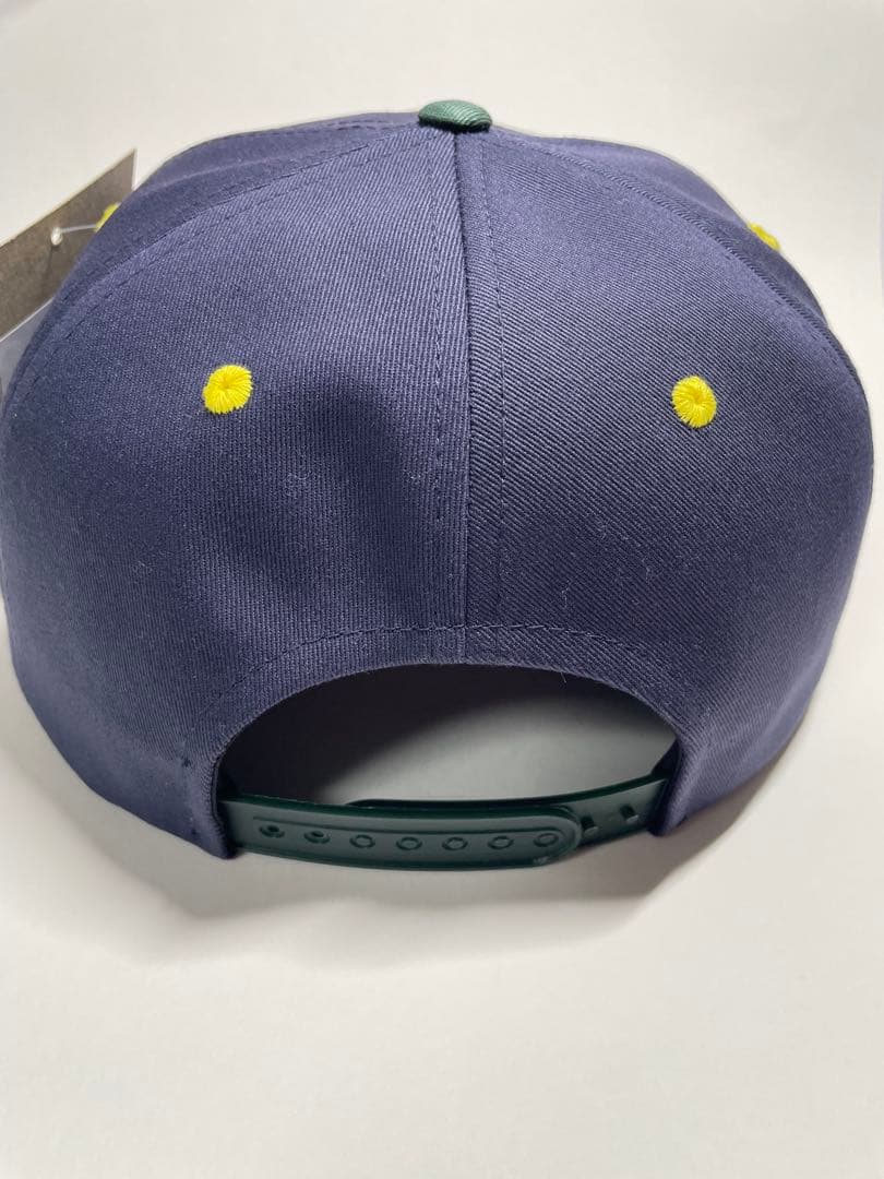 GENTLE BOY CAP \"NAVY\" NAVY×GREEN