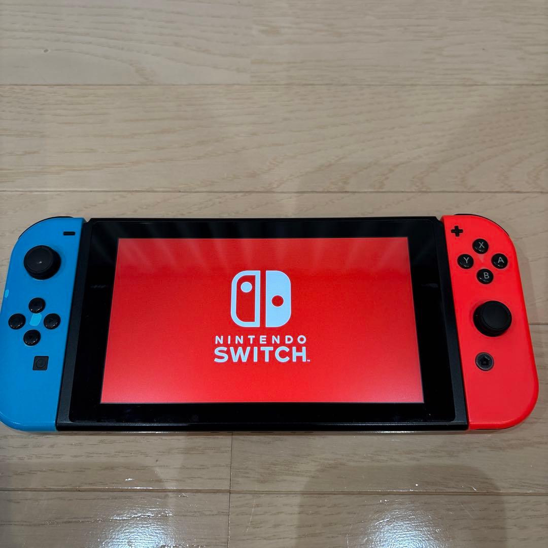 【中古品】Nintendo Switch本体セット　【Rボタン不安定】