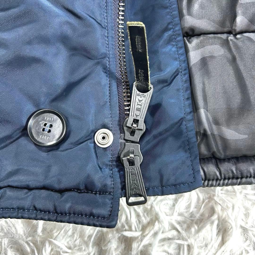 ALPHA INDUSTRIES×TMT 別注　N-3B M ネイビー ファー