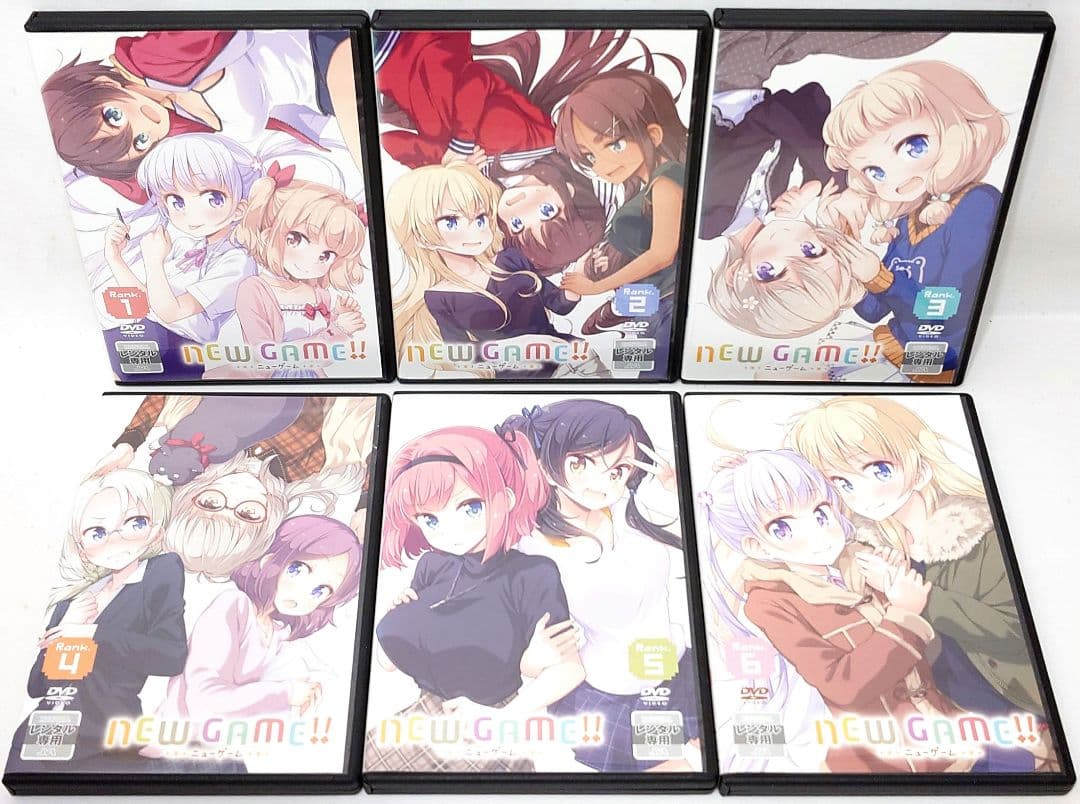 NEW GAME/ニューゲーム【1期+2期】全12巻セット