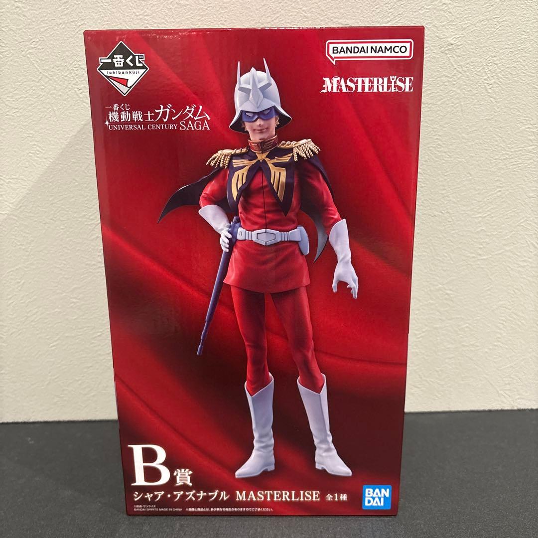 一番くじ 機動戦士ガンダム B賞 シャア・アズナブル MASTERLISE
