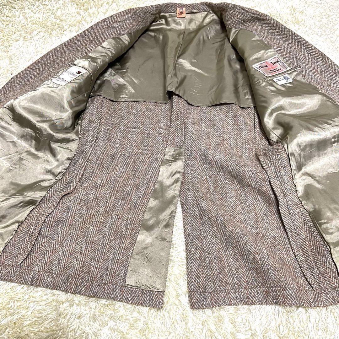 Harris Tweed ハリスツイード テーラードジャケット ブレザー 英国