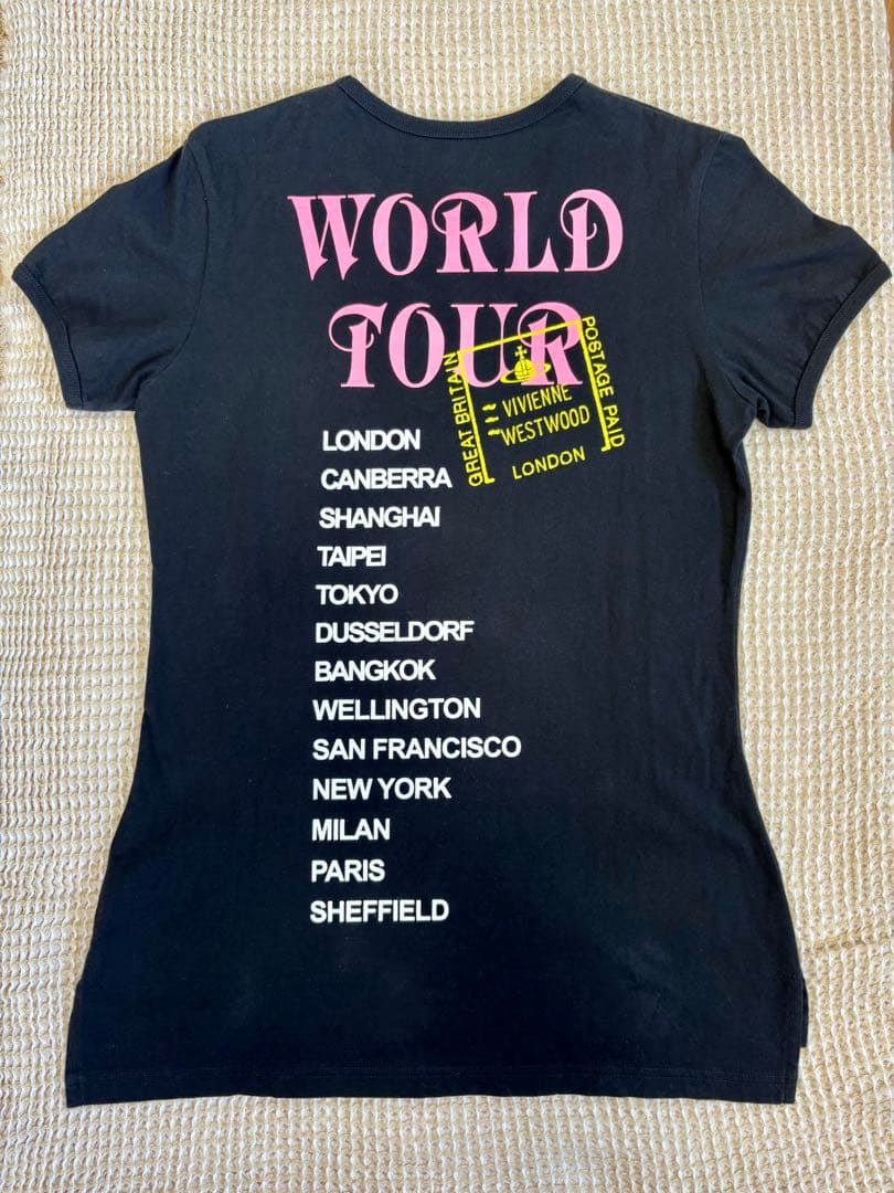 Vivienne Westwood WORLD TOUR Tシャツ M