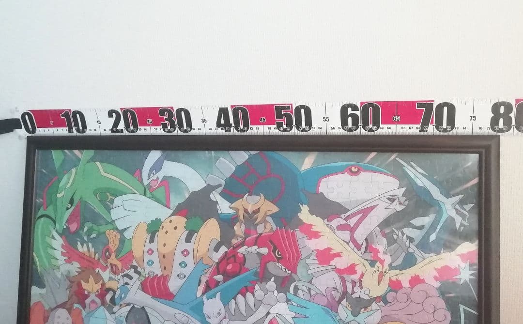 【豪華】　ポケモン　図鑑　ジグソーパズル　完成品　額入　ダイヤモンド＆パール