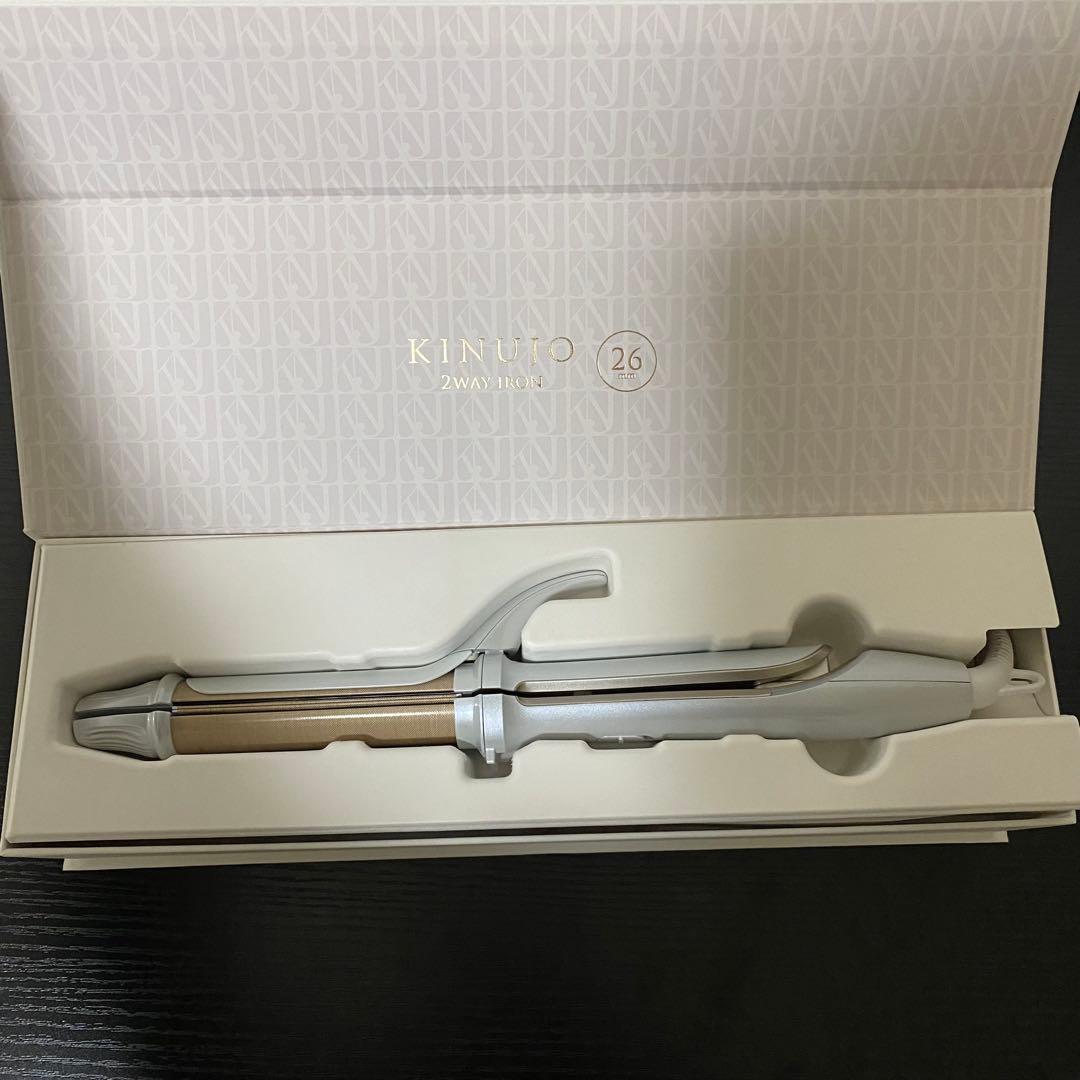 【極美品】KINUJO 2WAY IRON 26mm アイロン